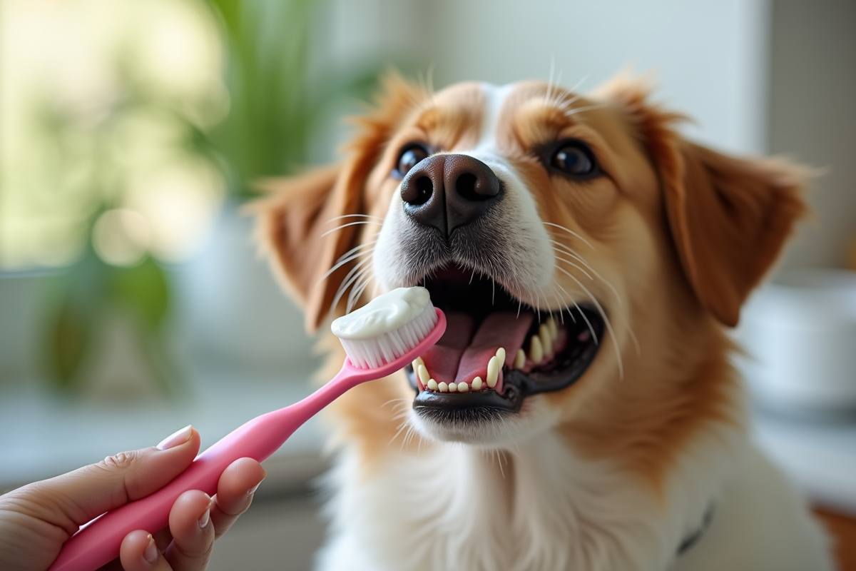 dentifrice chien