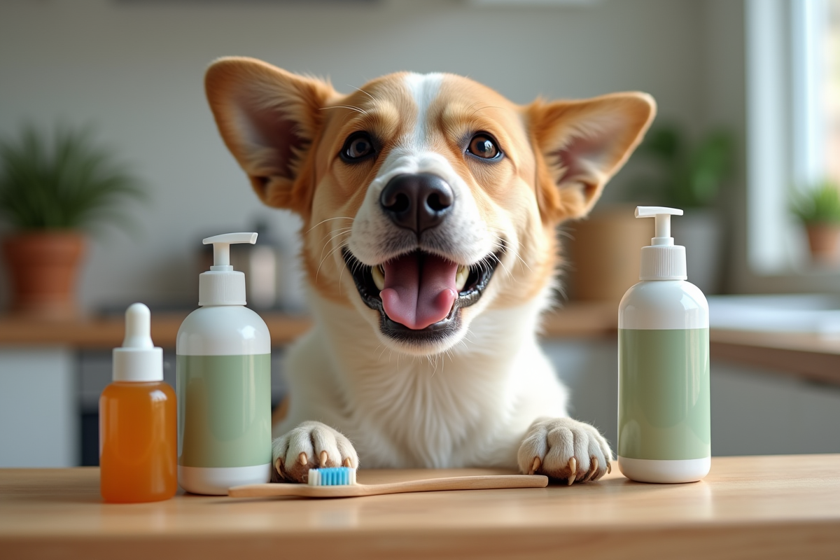 brosse chien
