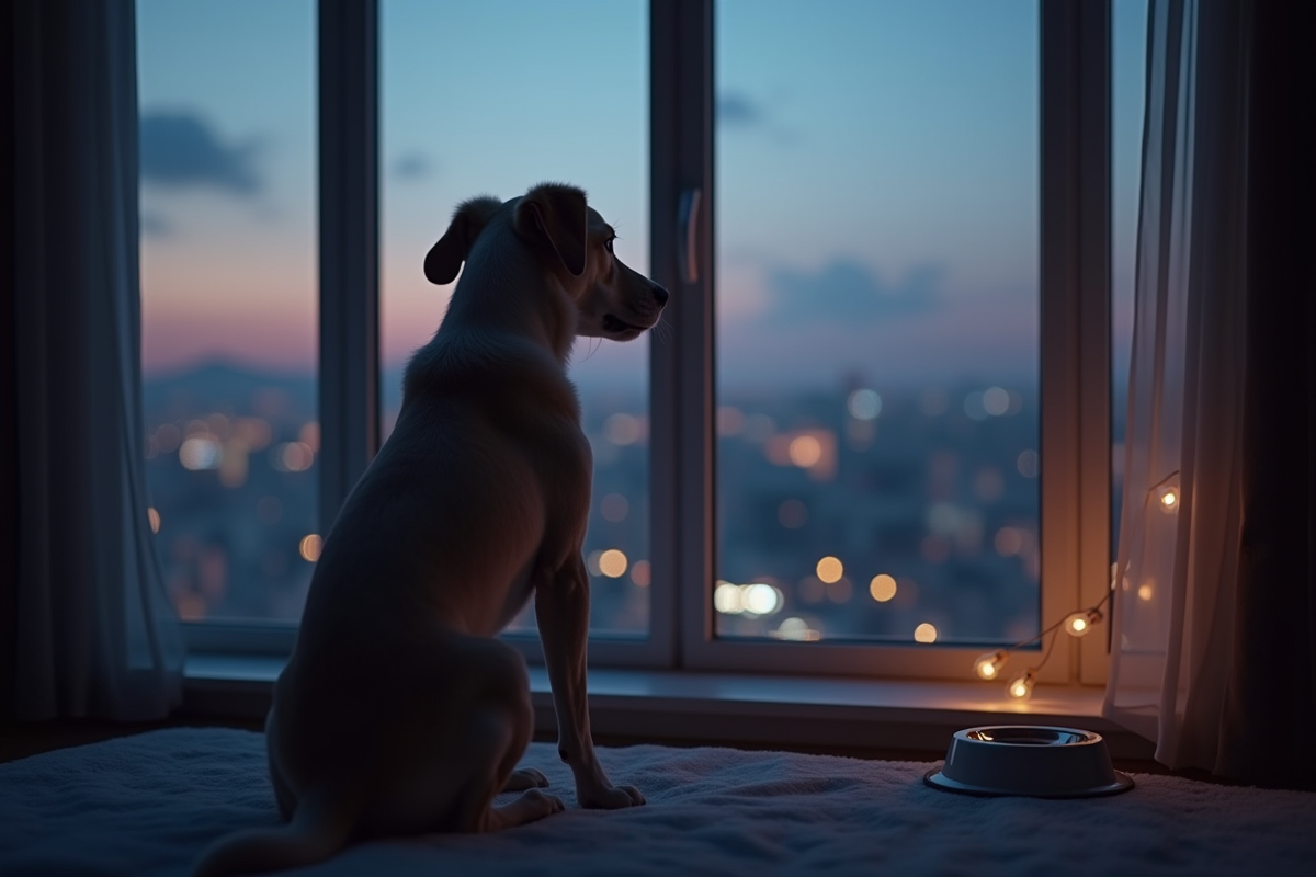 chien nuit