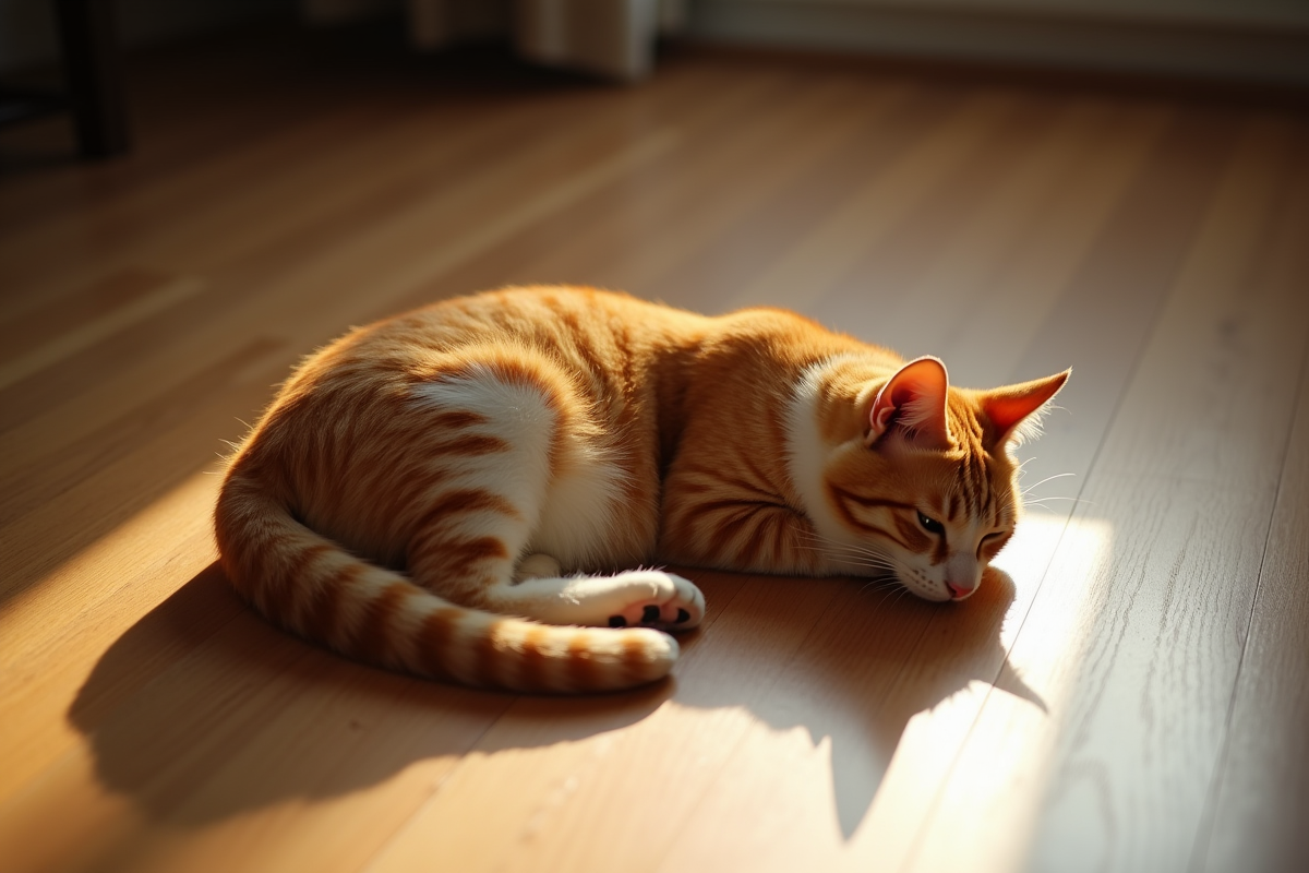 chat triste
