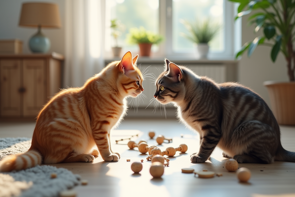 chats amicaux